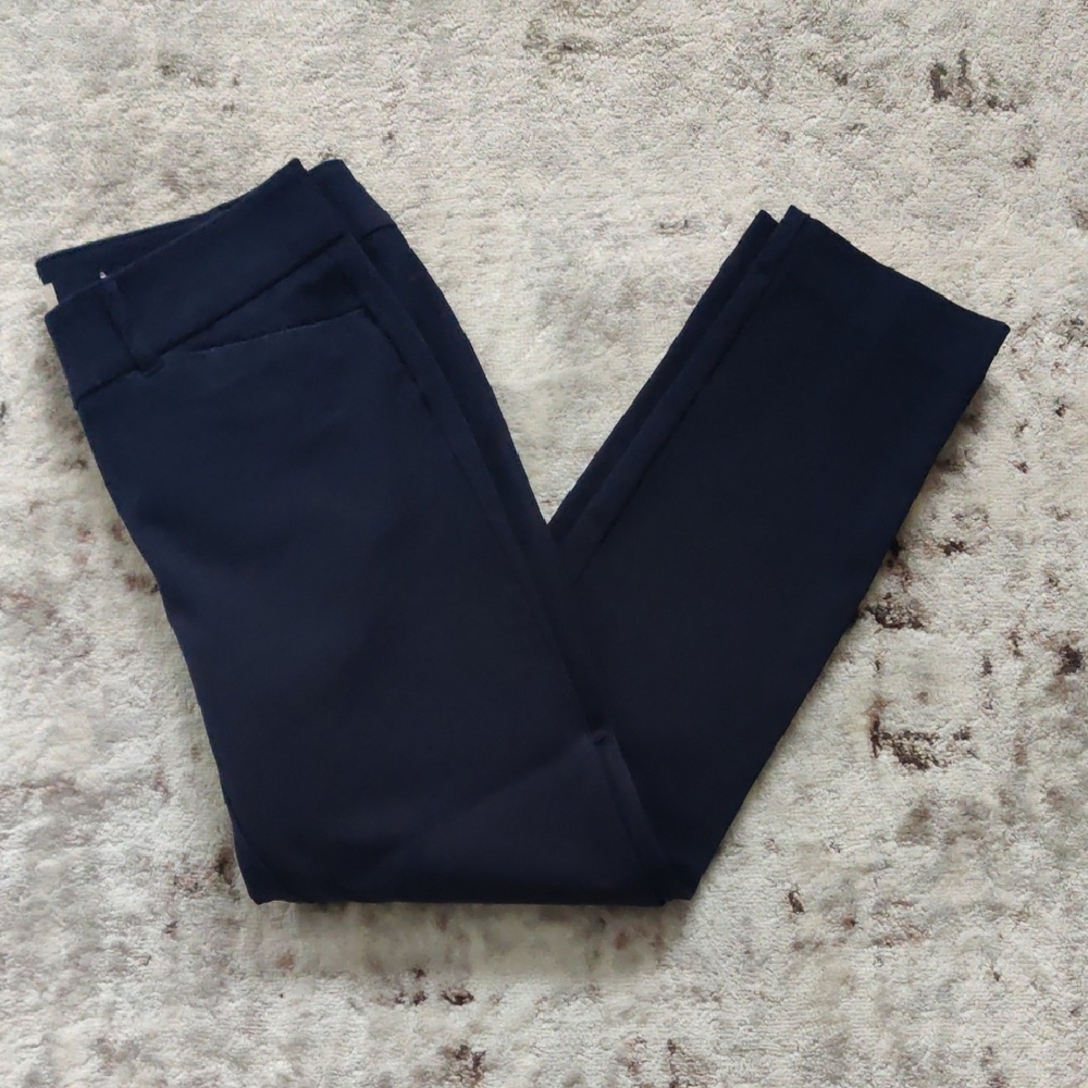 LOFT Men's Dark Blue Dress Pants
